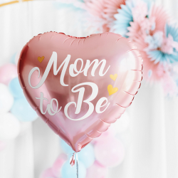 Folieballon Mom To Be Rosaguld - 35cm