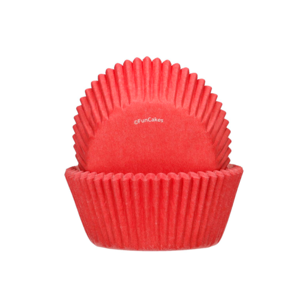 FunCakes Muffinsforme Red - 48stk