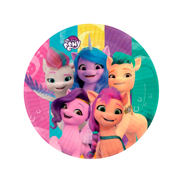 Tallerkner My Little Pony 23 - 8stk