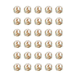 Luksus Sukkerprint Pske 1 3,8 - 30stk