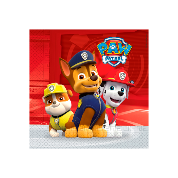 Servietter Paw Patrol - 20stk