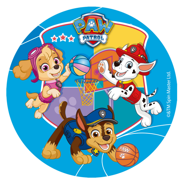 Kageprint Paw Patrol - 15,5