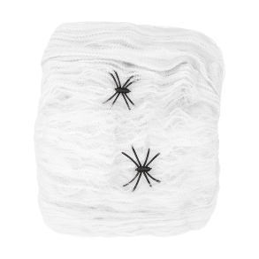 Spindelv�v m. Edderkopper - Hvid