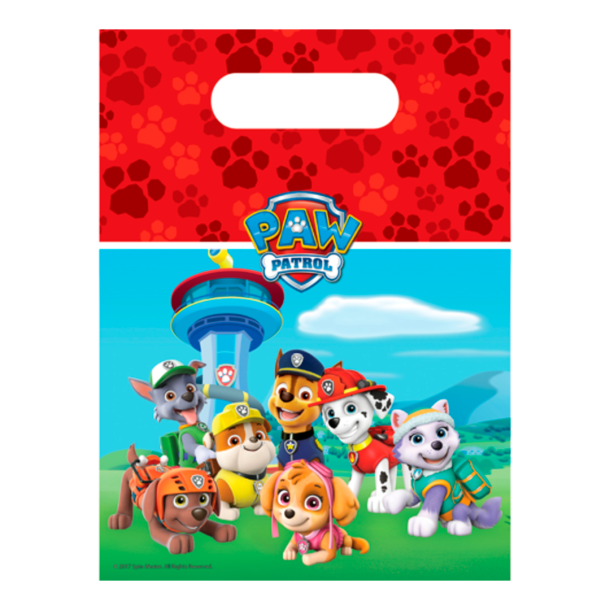 Plastikposer Paw Patrol - 6stk