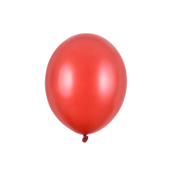 Balloner Kraftige Metallisk Rd 30 cm - 10stk
