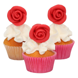 FunCakes Marcipan Roser Rd - 6stk