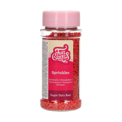 FunCakes Krymmel Sugar Dots Rd -  80 g