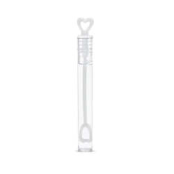 Sbebobler Hjerte Hvid - 1 stk