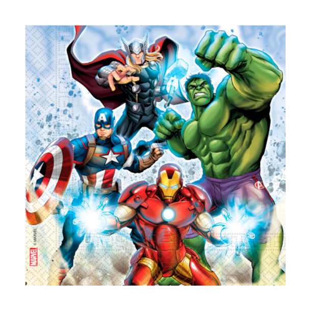 Servietter Avengers - 20stk