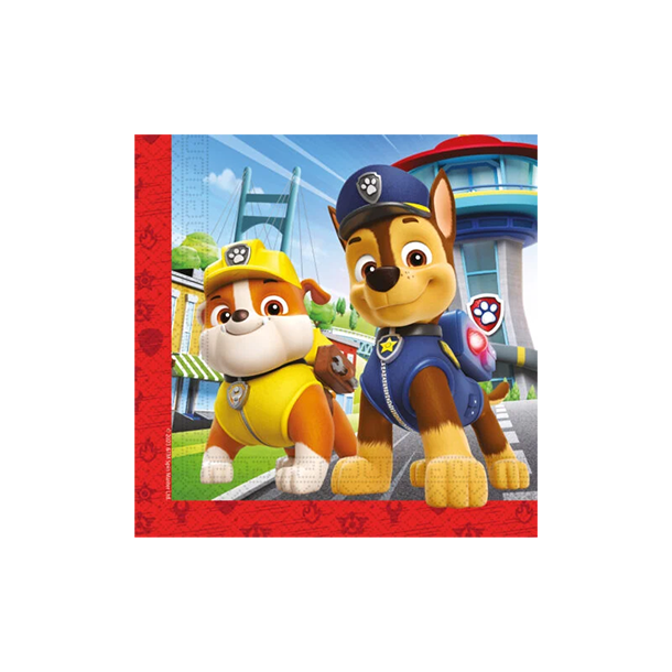 Servietter Paw Patrol - 20stk