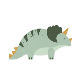 Servietter Triceratops Dinosaur - 12stk