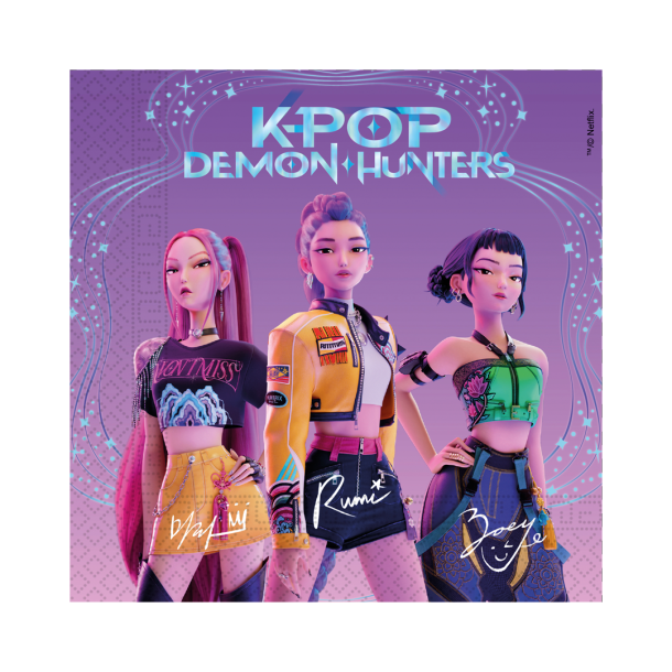 Servietter K-Pop Demon Hunters  - 20stk