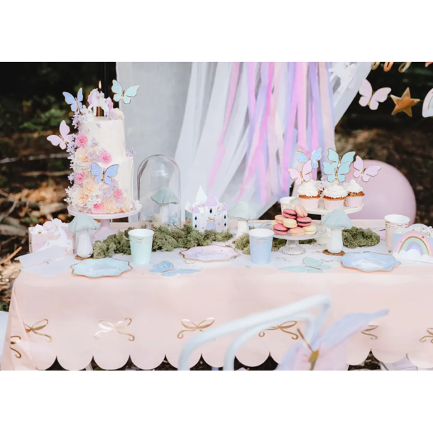 Tallerkner Enhjrning 18 - 6stk