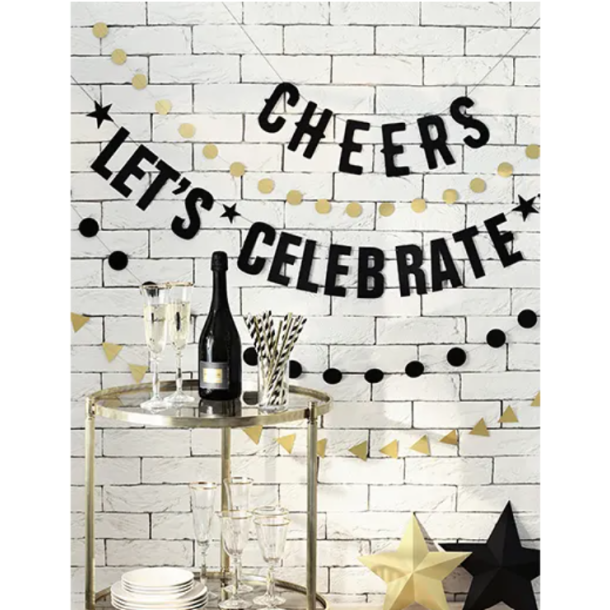 Sugerr Sort Striber - 10stk