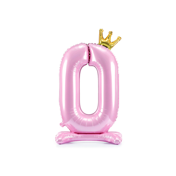 Folieballon Stende Tal Light Pink - 84cm 