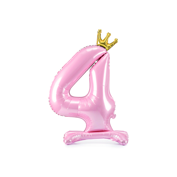 Folieballon Stende Tal Light Pink - 84cm 