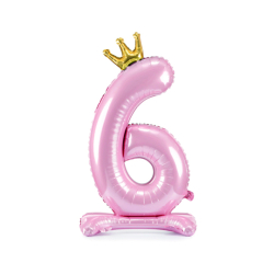 Folieballon Stende Tal Light Pink - 84cm 