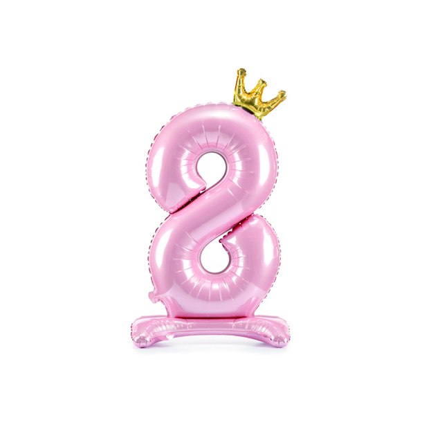 Folieballon Stende Tal Light Pink - 84cm 