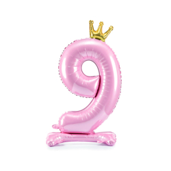 Folieballon Stende Tal Light Pink - 84cm 