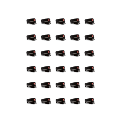 Luksus Sukkerprint Studenterhue Sort 3,8 - 30stk