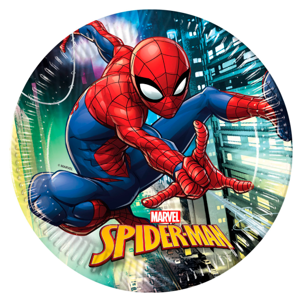 Tallerkner Spiderman 23 - 8stk