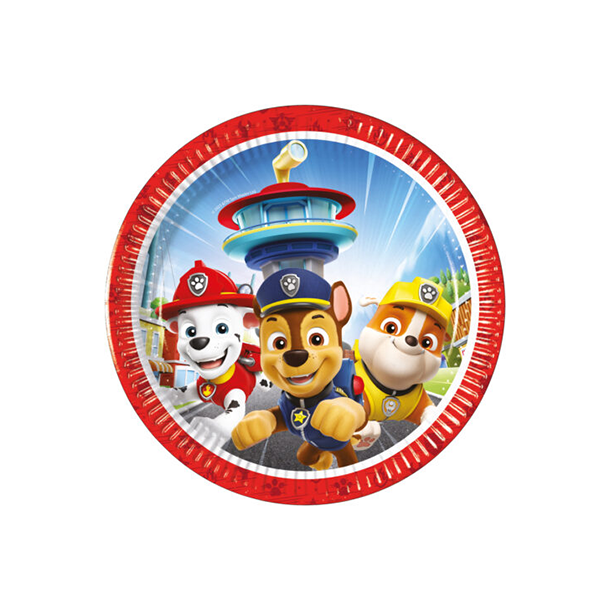 Tallerkner Paw Patrol 20 - 8stk