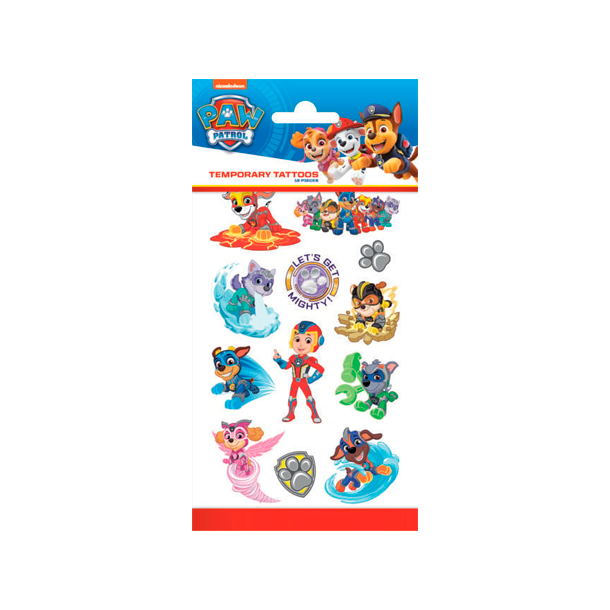 Tatovering Paw Patrol Mighty Pups - 1ark