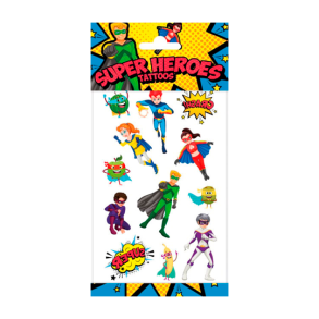 Tatovering Super Heroes - 1ark