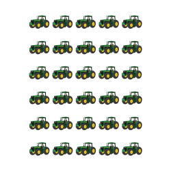 Luksus Sukkerprint Traktor 3,8 - 30stk