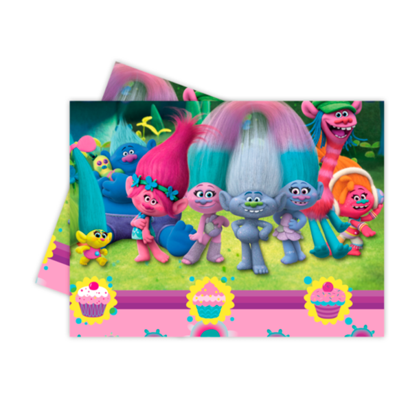 Plastikdug Trolls - 120x180